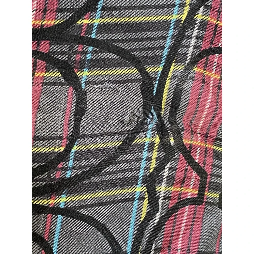 VTG Coach Tartan Plaid Signature C Pattern 21